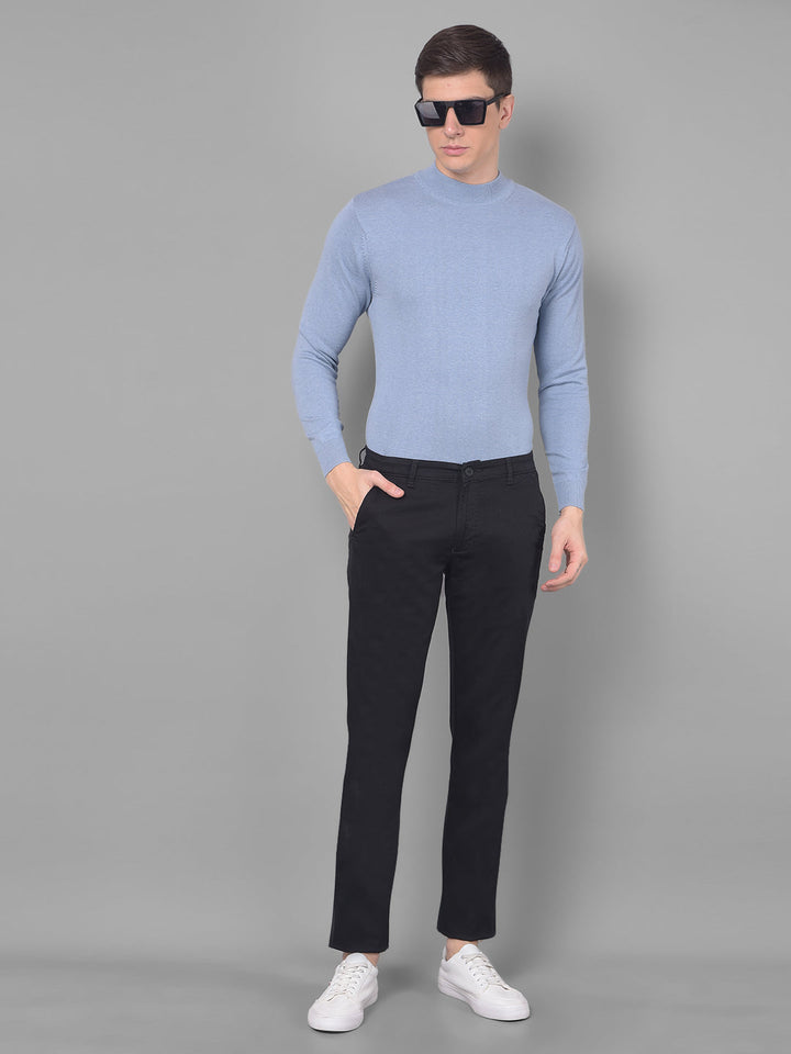 cobb black slim fit chinos