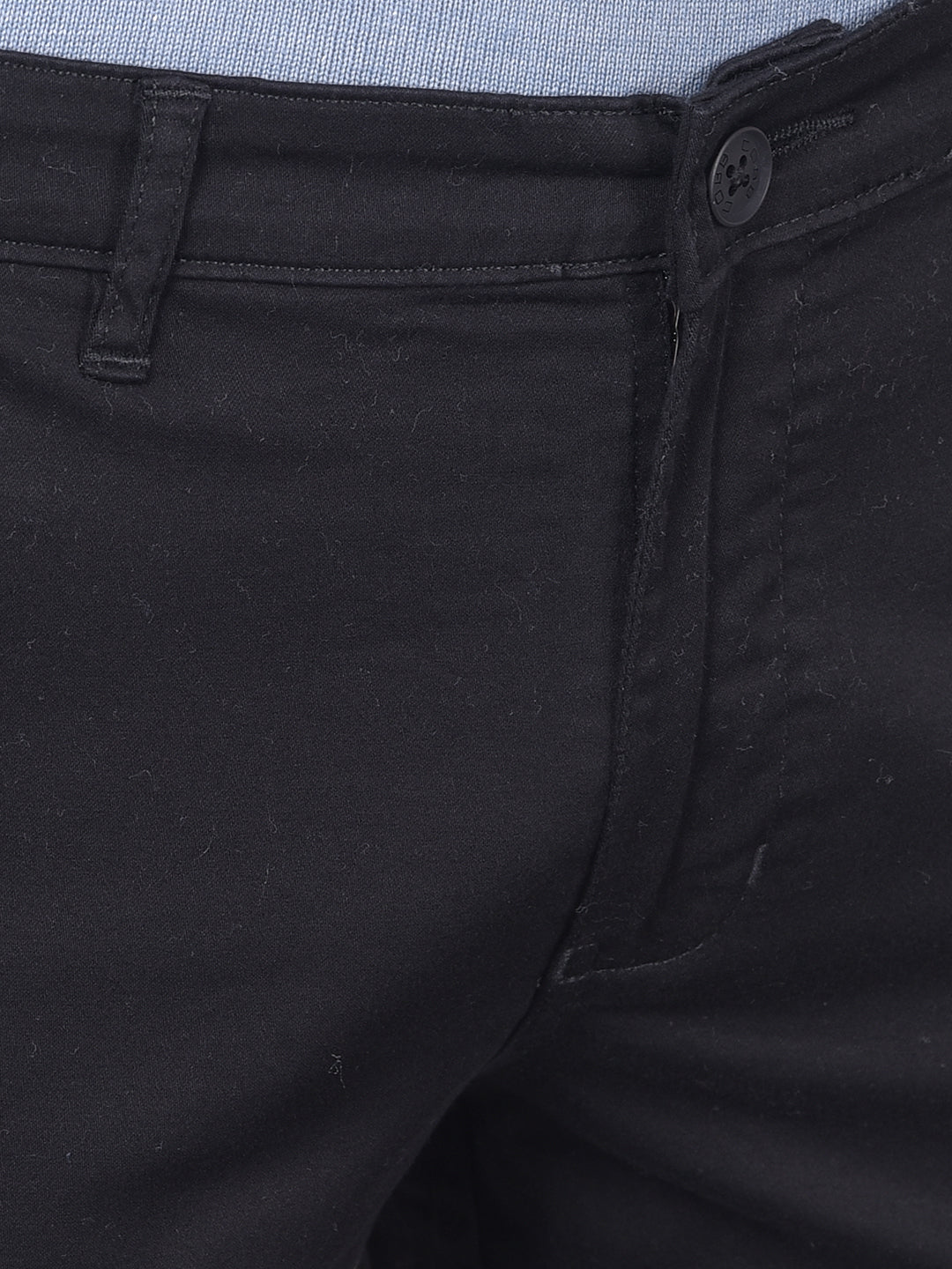 COBB BLACK SLIM FIT CHINOS