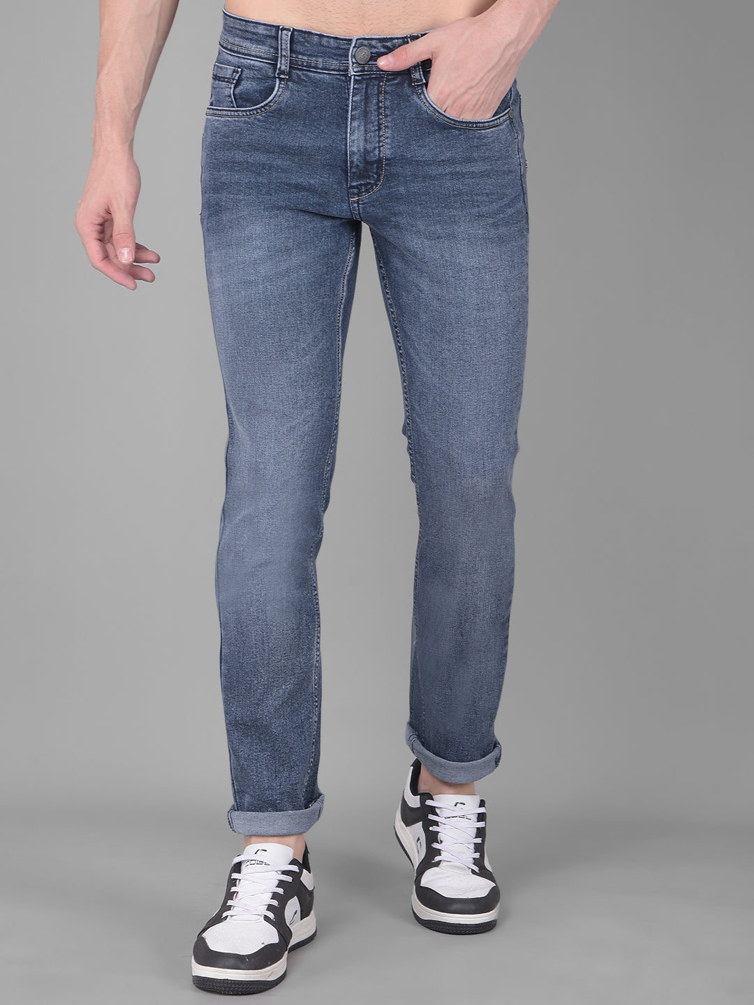 cobb blue narrow fit premium jeans