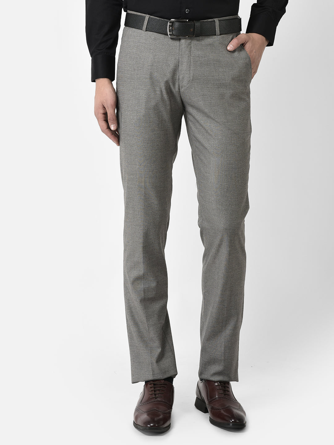 Cobb Grey Ultra Fit Formal Trouser Grey