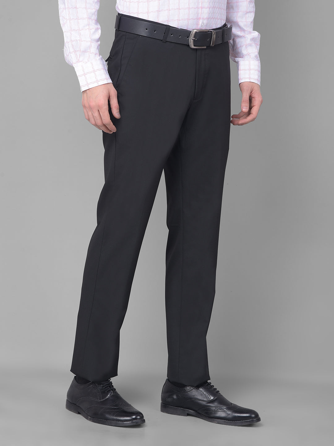 cobb black ultra fit formal trouser