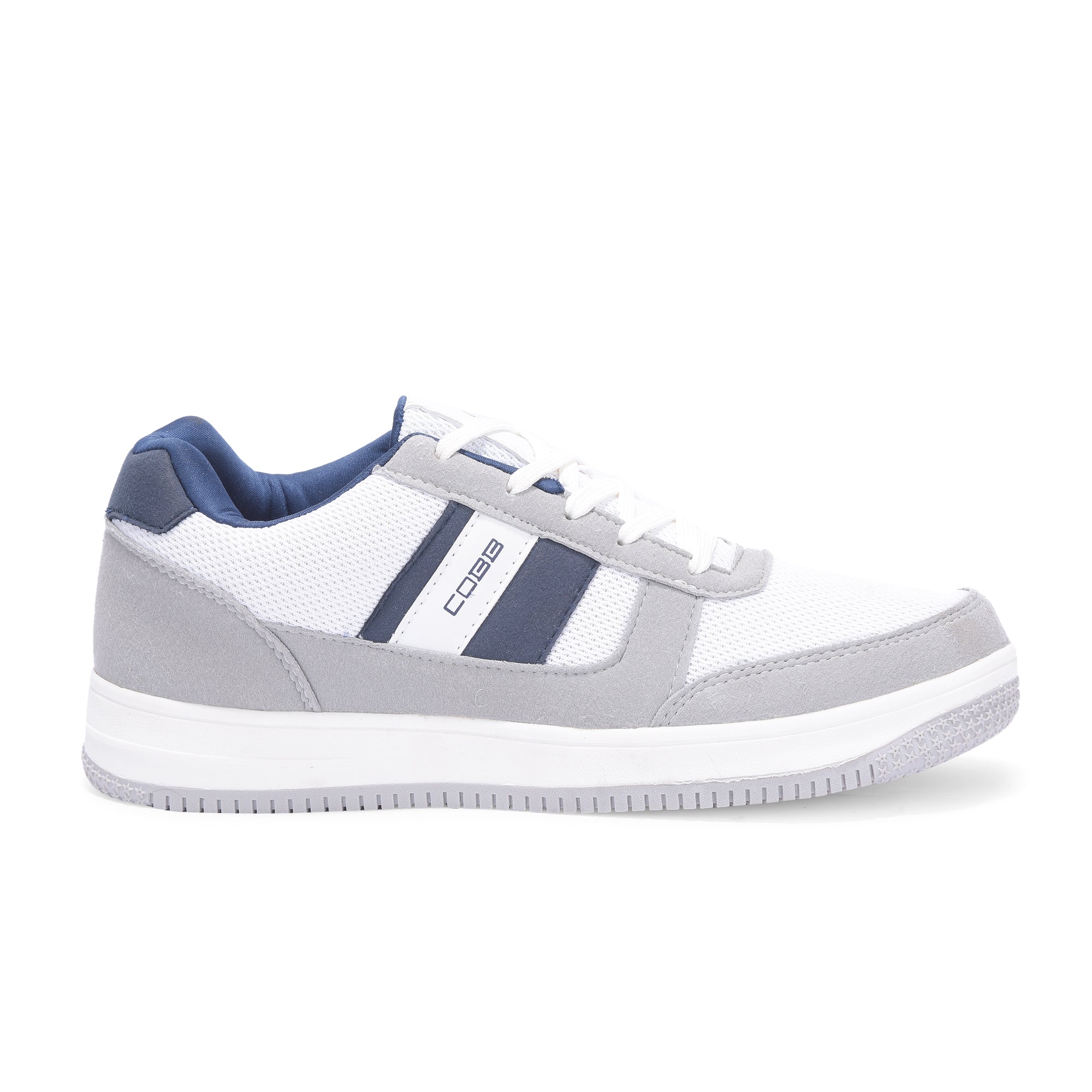 COBB WHITE GREY CASUAL SHOES