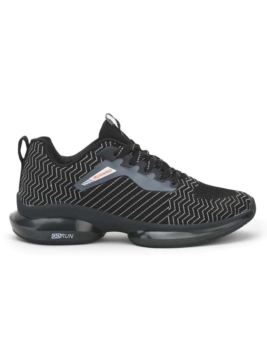 Mens black top running shoes