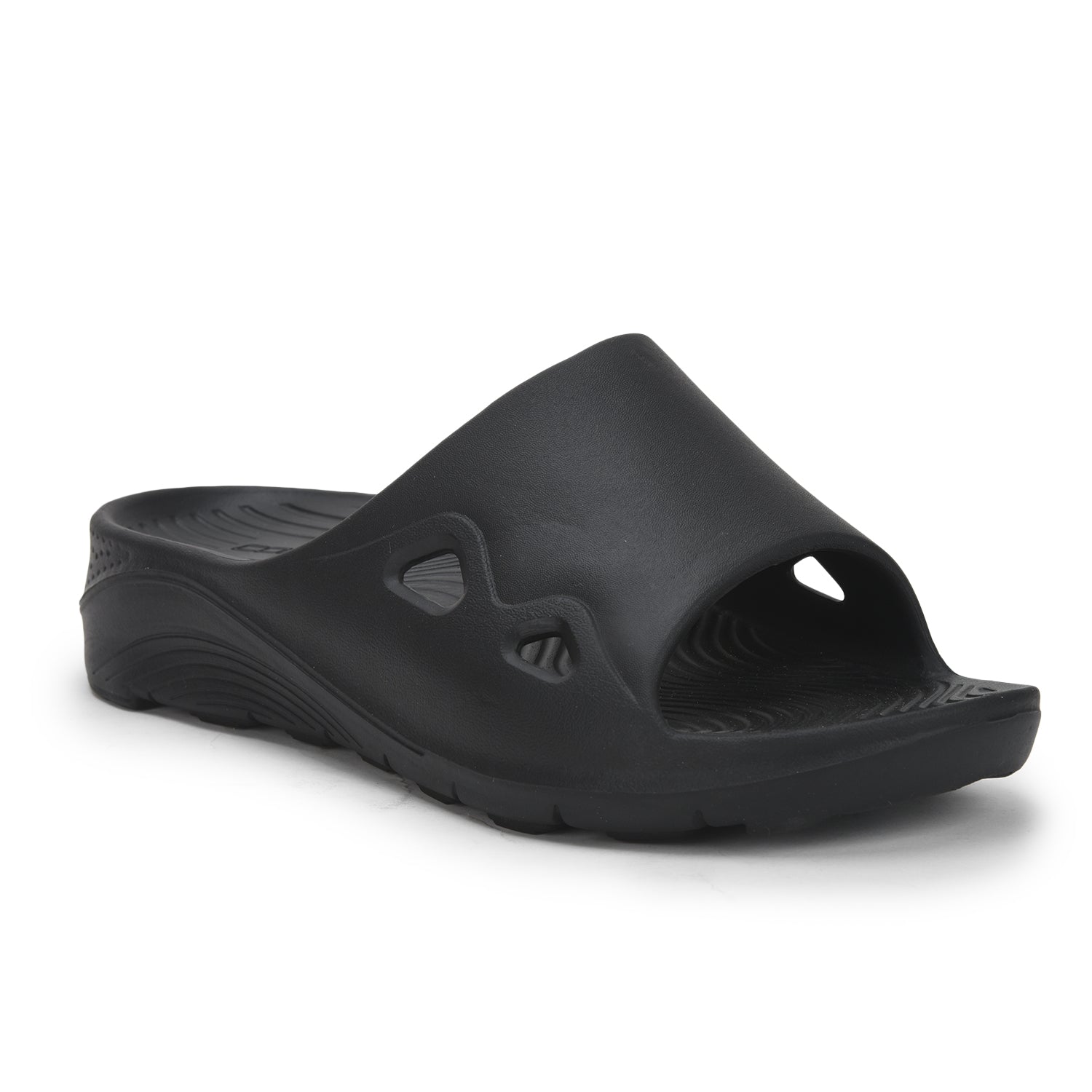 Nike sliders men discount black