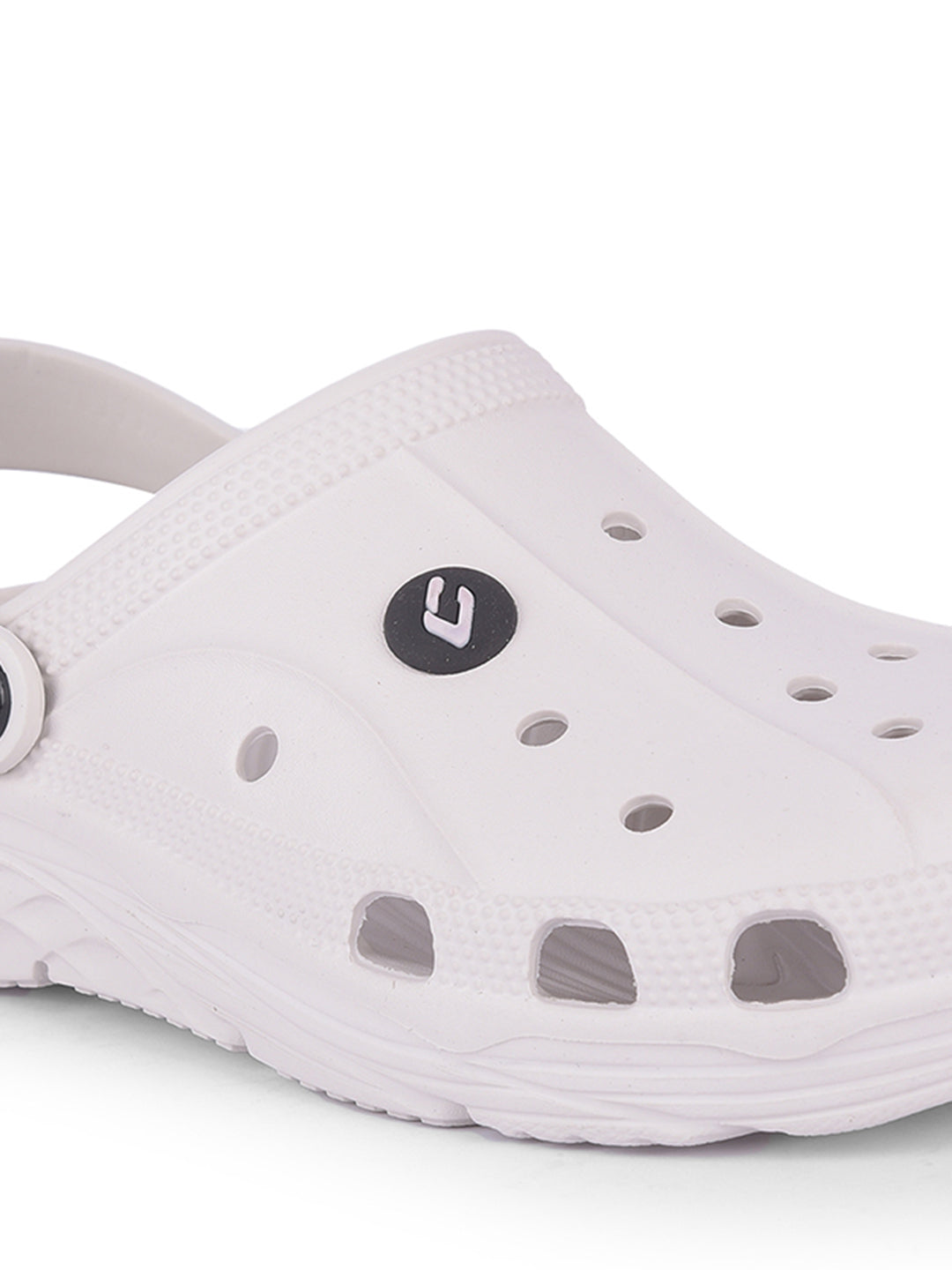 Cobb Mens White Clogs