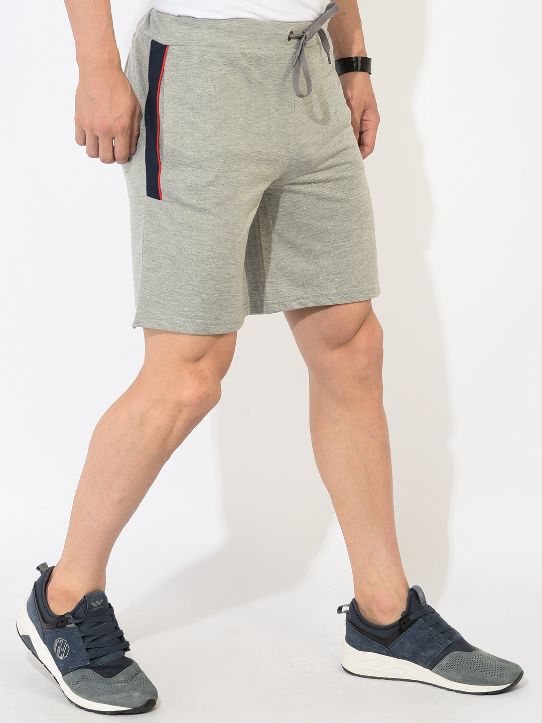 Cobb Grey Solid Shorts