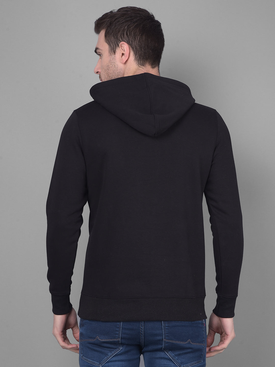 cobb solid black classic hoodie