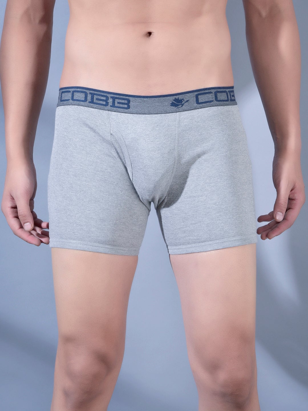 Cobb Men Cotton Trunk Grey