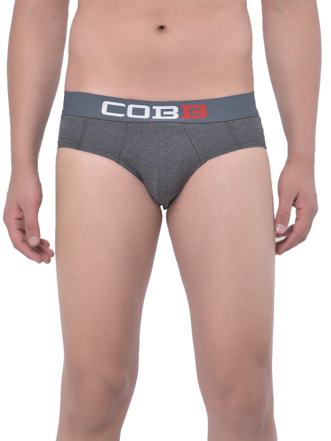 Men Cotton Brief Anthra