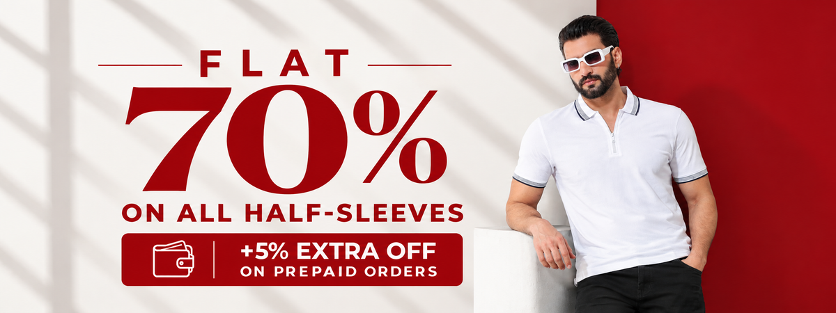 Flat 70% off on Cobb T-shirts