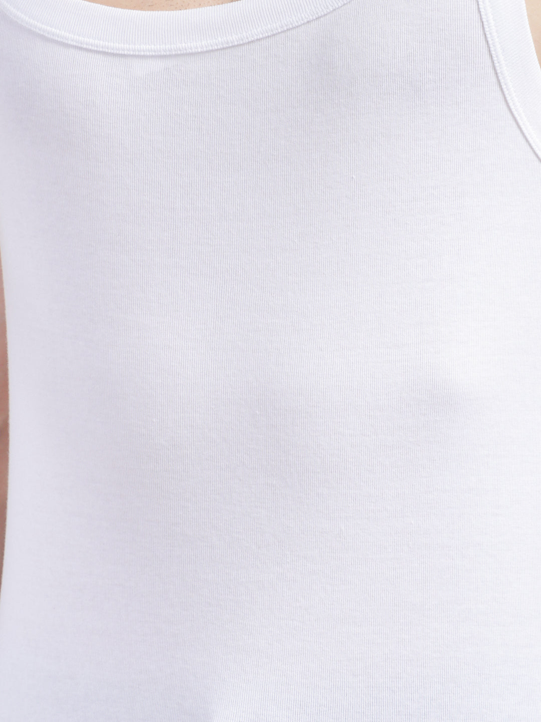 COBB MEN'S SOLID WHITE PREMIUM VEST