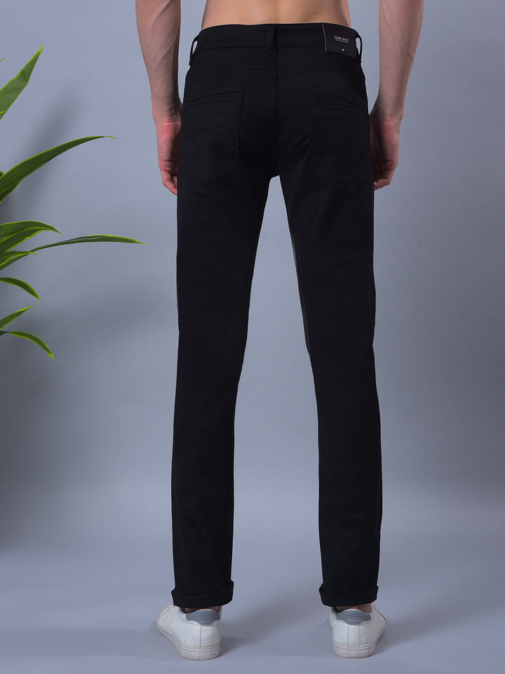 cobb black narrow-fit premium jeans