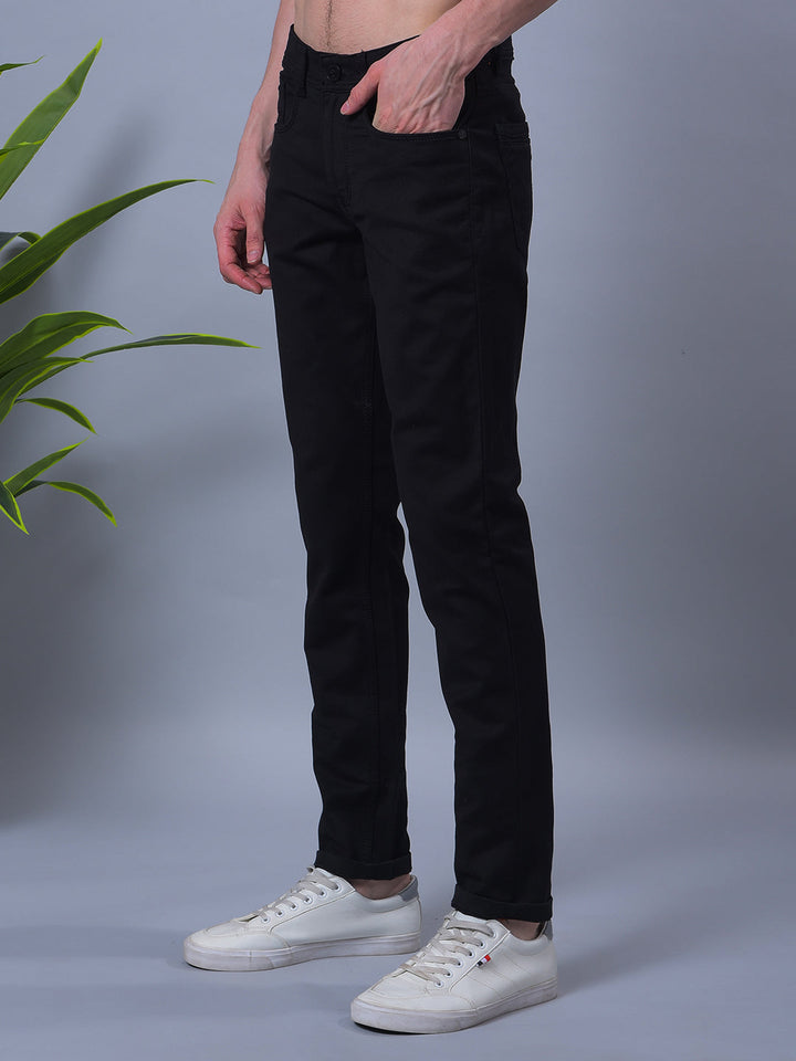 cobb black narrow-fit premium jeans