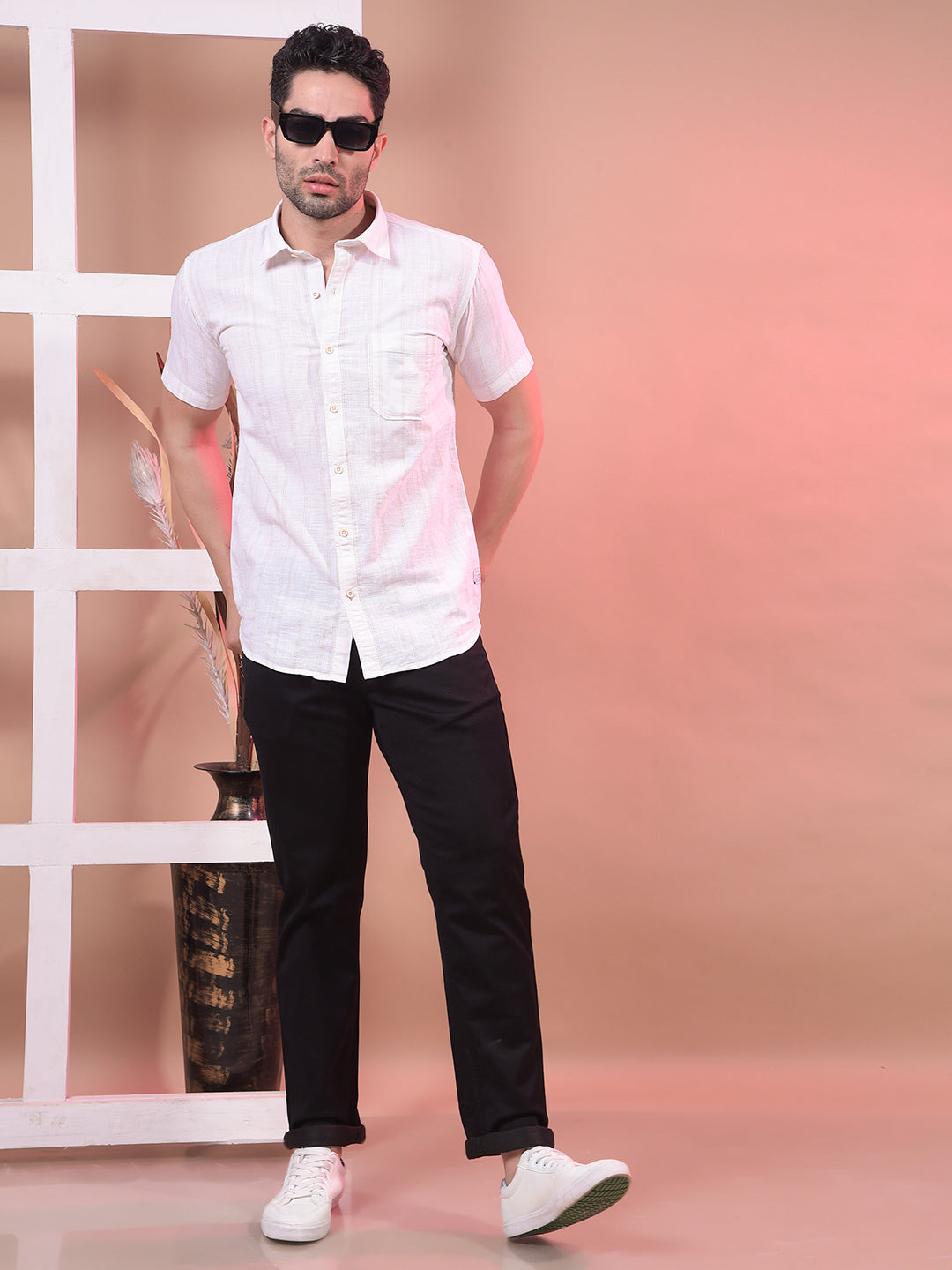 cobb black straight-fit premium jeans