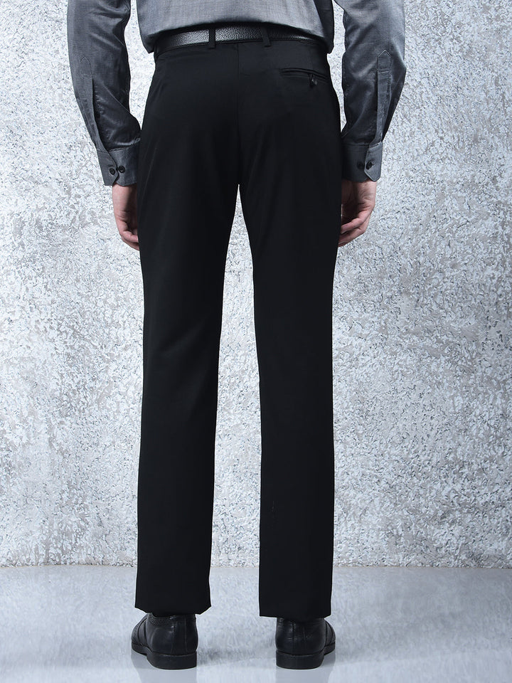 cobb black ultra-fit formal trouser