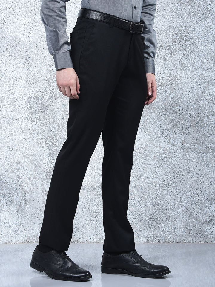 cobb black ultra-fit formal trouser