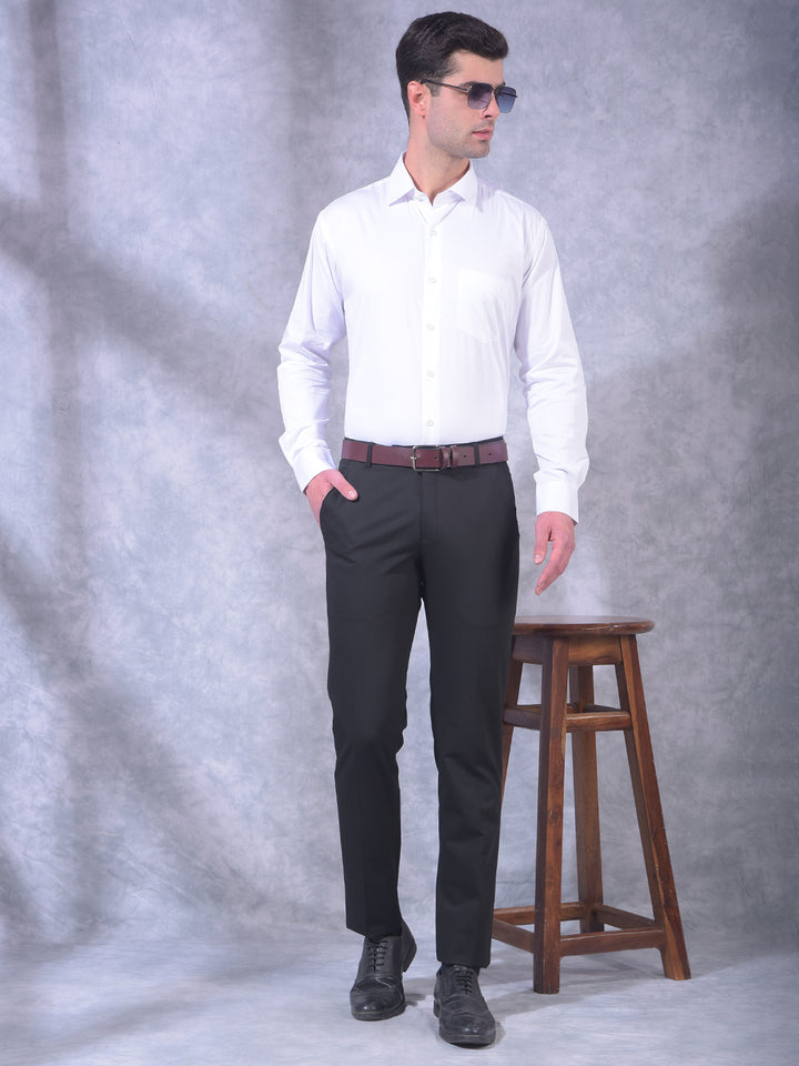 cobb black ultra-fit formal trouser