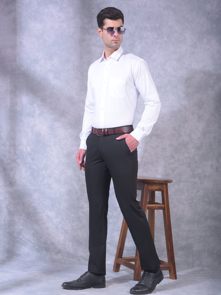 COBB BLACK ULTRA-FIT FORMAL TROUSER
