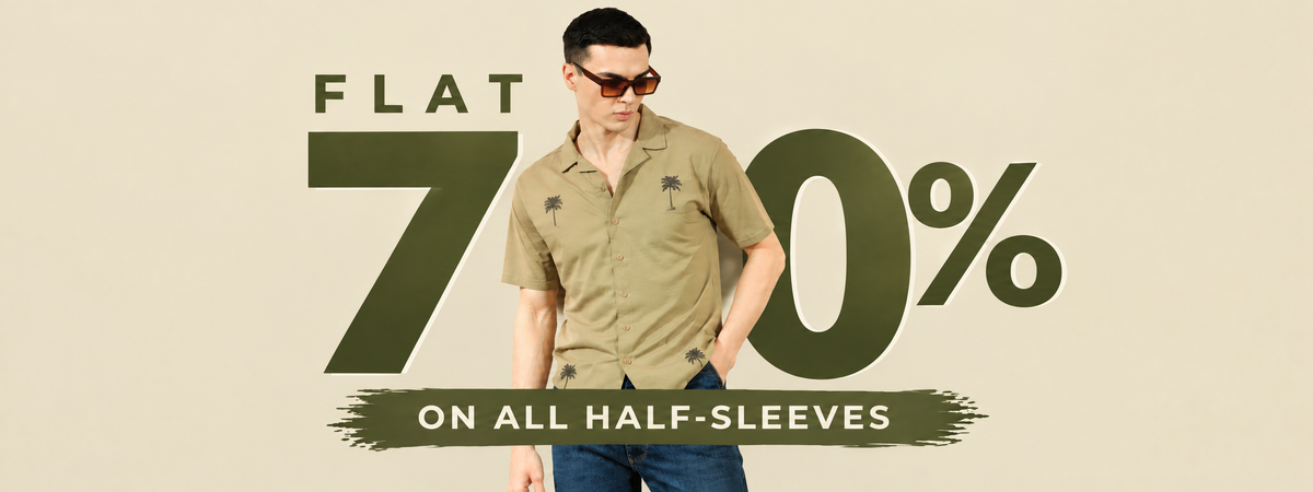 Flat 70% off on Cobb Shirts