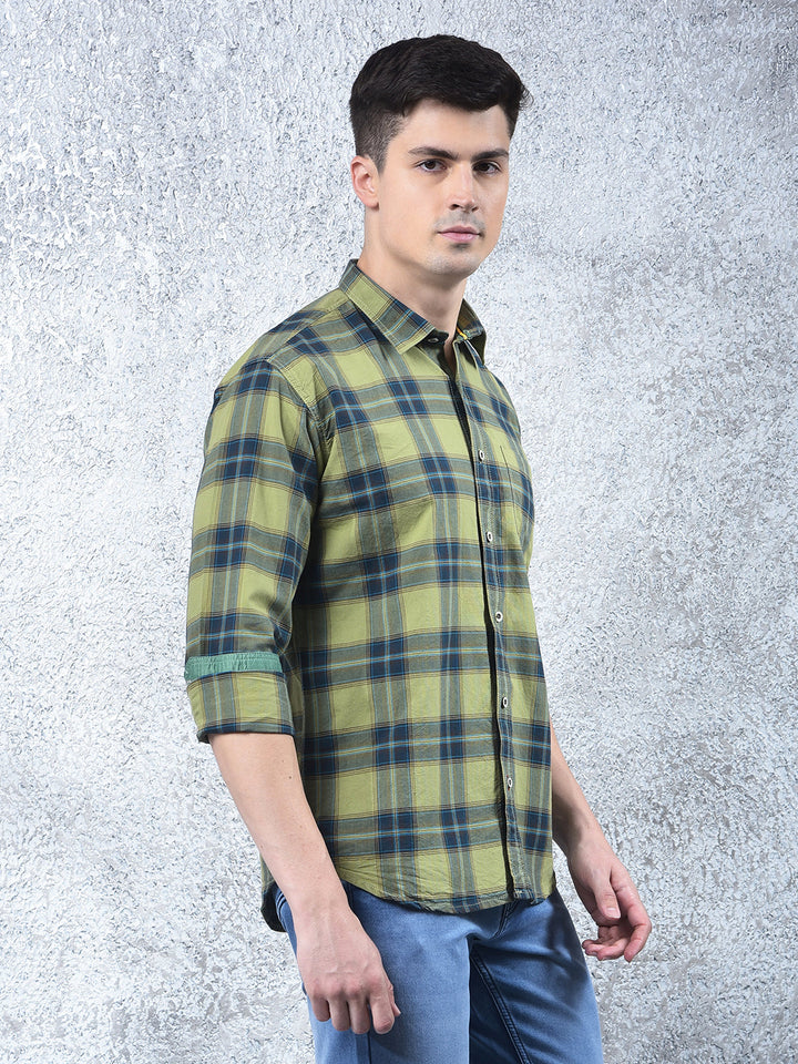 COBB MEHANDI CHECKED CASUAL SHIRT