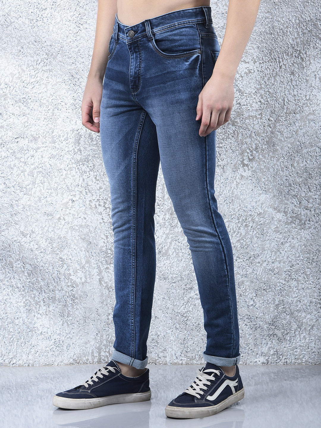 DONLAY BLUE ULTRA-FIT JEANS