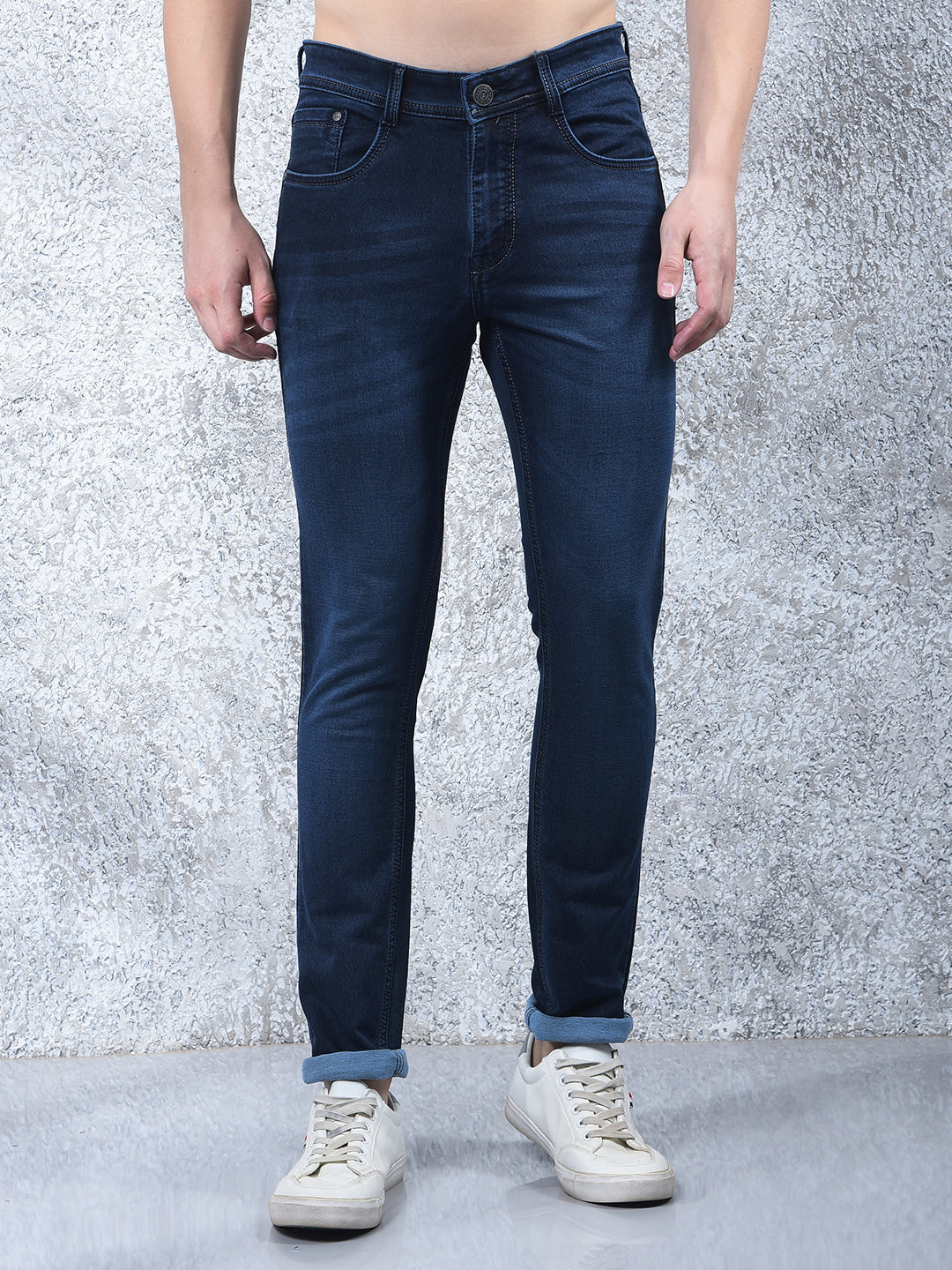 donlay dark blue ultra-fit jeans