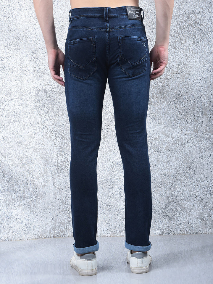 donlay dark blue ultra-fit jeans