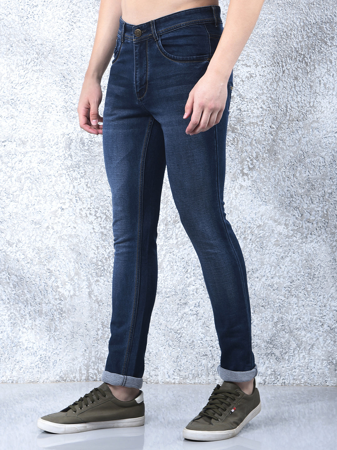 DONLAY DARK BLUE ULTRA-FIT JEANS