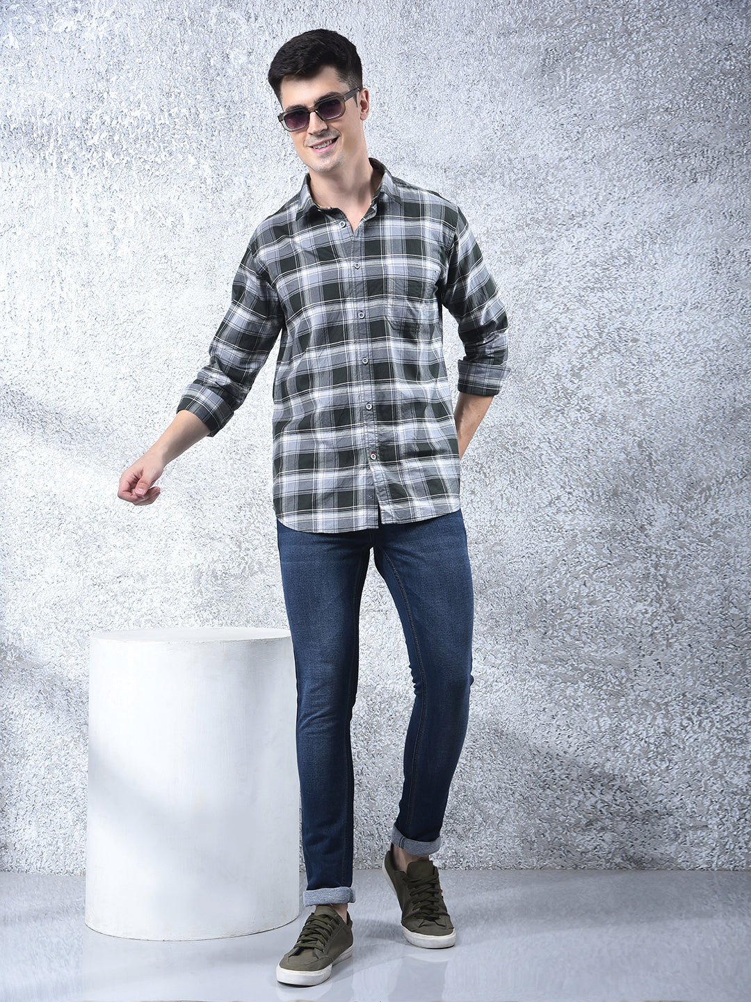 DONLAY DARK BLUE ULTRA-FIT JEANS