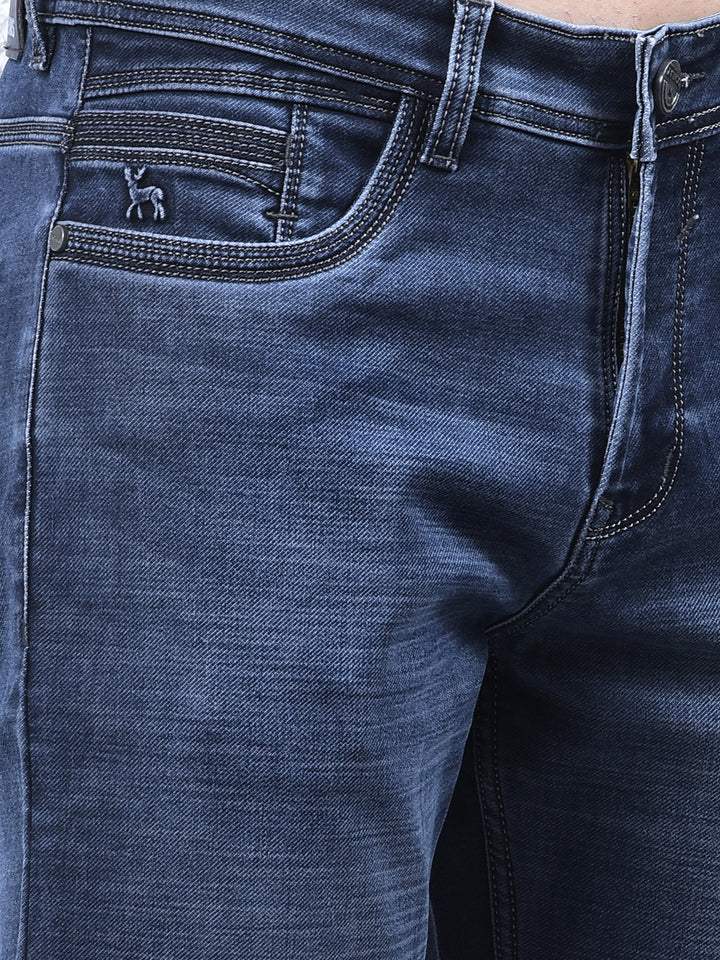 DONLAY BLUE STRAIGHT-FIT JEANS