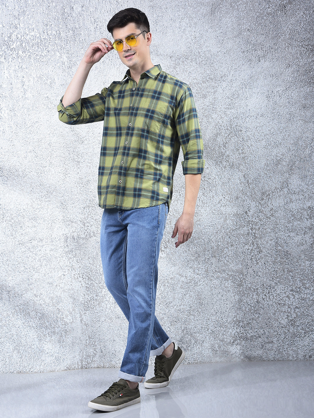 DONLAY BLUE STRAIGHT-FIT JEANS