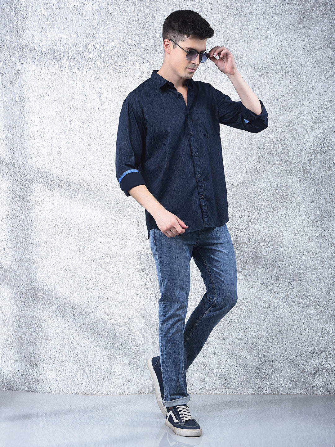 DONLAY BLUE NARROW-FIT JEANS