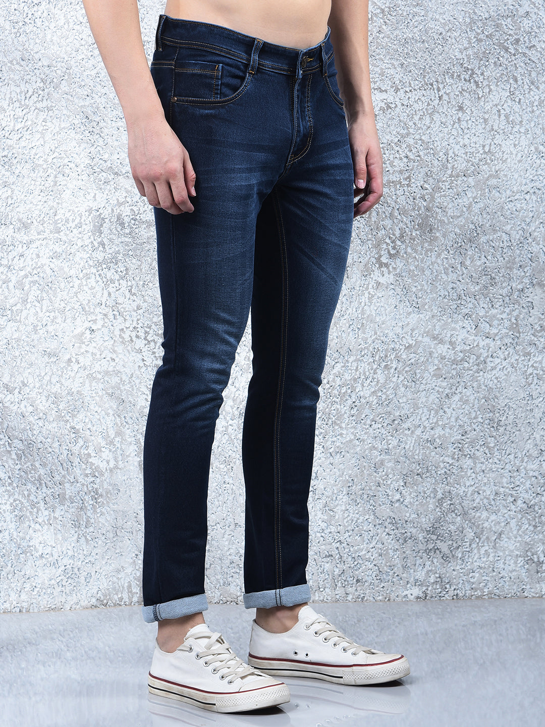 donlay dark blue ultra-fit jeans