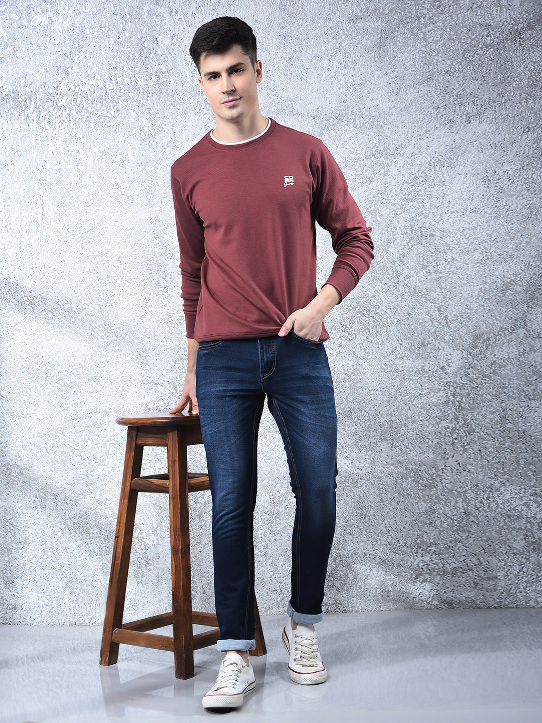 DONLAY DARK BLUE ULTRA-FIT JEANS