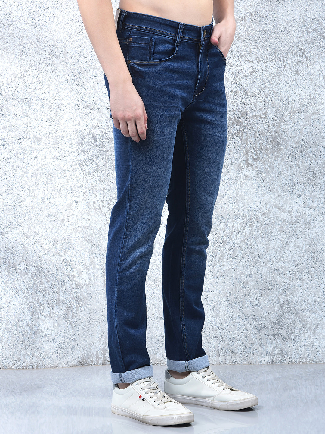 DONLAY BLUE NARROW-FIT JEANS