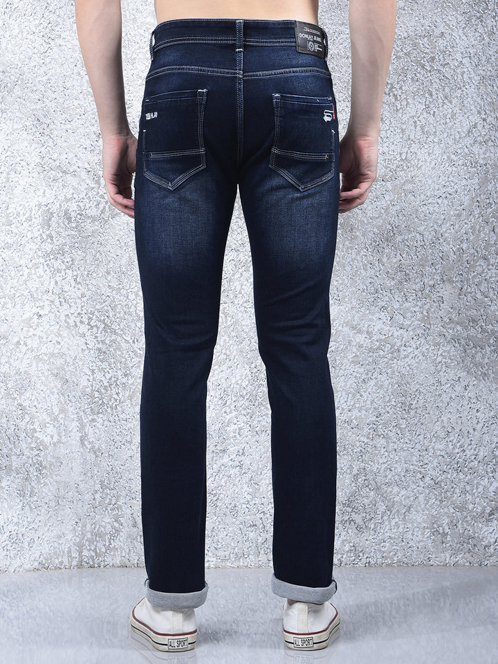 DONLAY DARK BLUE ULTRA-FIT JEANS
