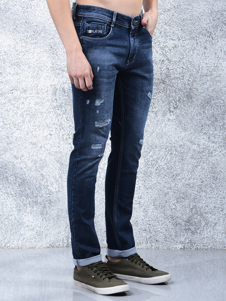 donlay dark blue ultra-fit jeans