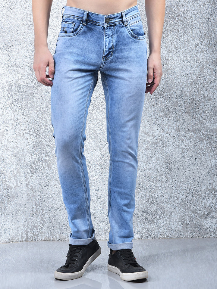donlay ice blue ultra-fit jeans
