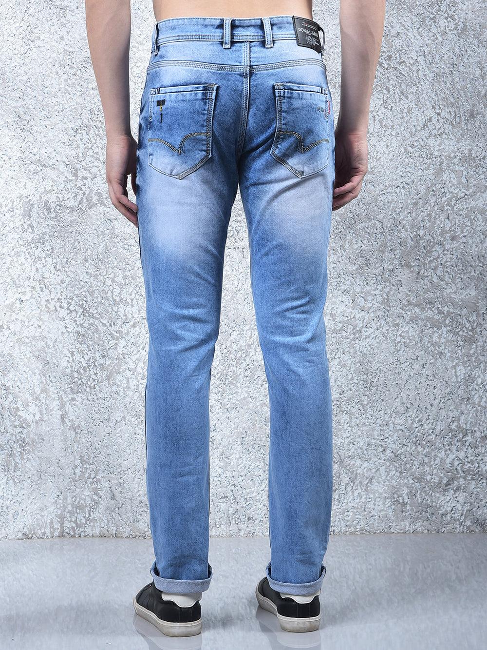 donlay ice blue ultra-fit jeans