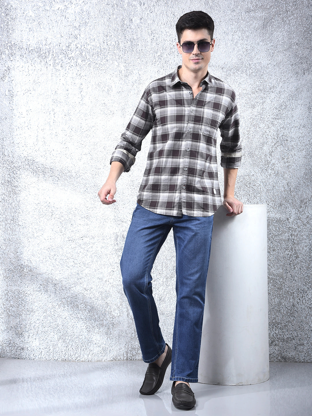 DONLAY BLUE STRAIGHT-FIT JEANS
