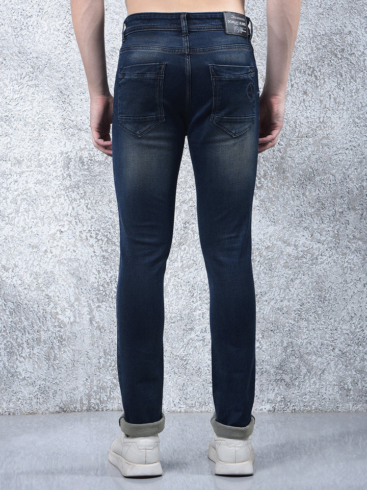 donlay tint green ultra-fit jeans