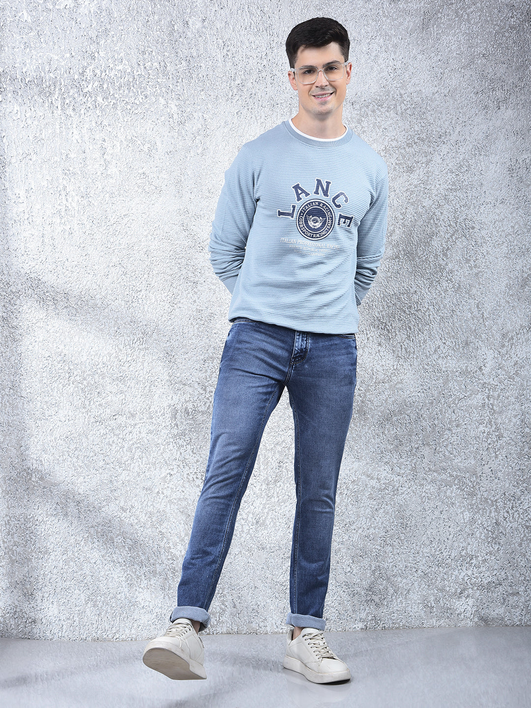 DONLAY BLUE ULTRA-FIT JEANS
