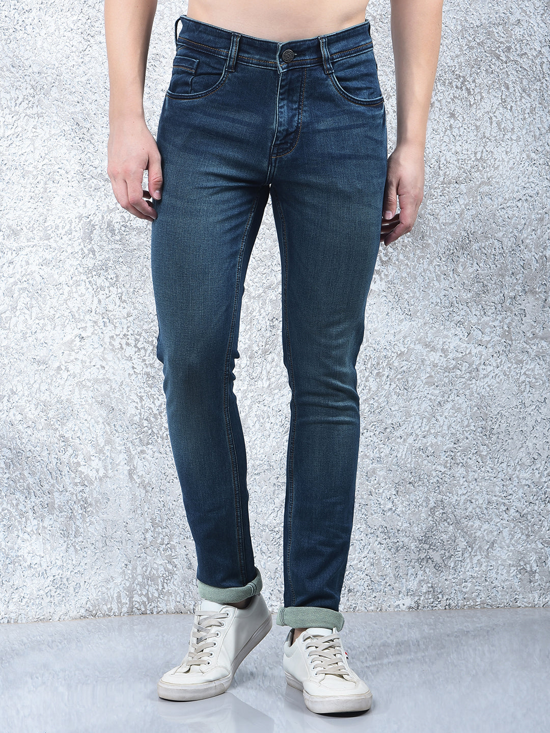 donlay tint blue ultra-fit jeans
