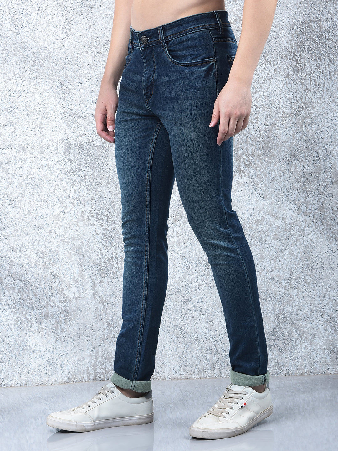donlay tint blue ultra-fit jeans