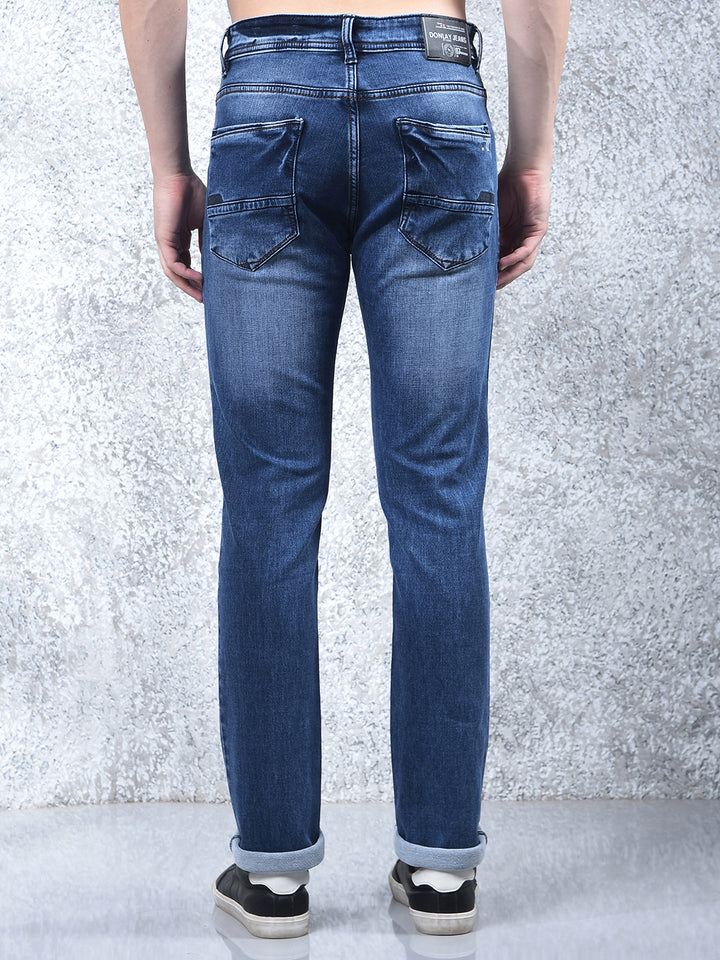 DONLAY BLUE NARROW-FIT JEANS