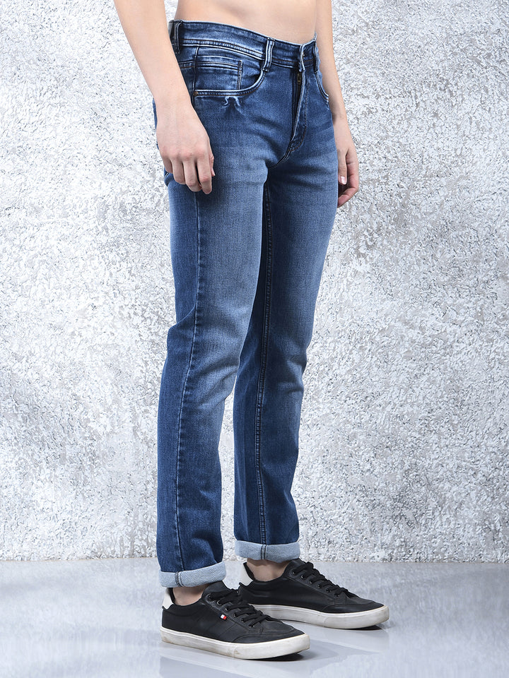 DONLAY BLUE NARROW-FIT JEANS