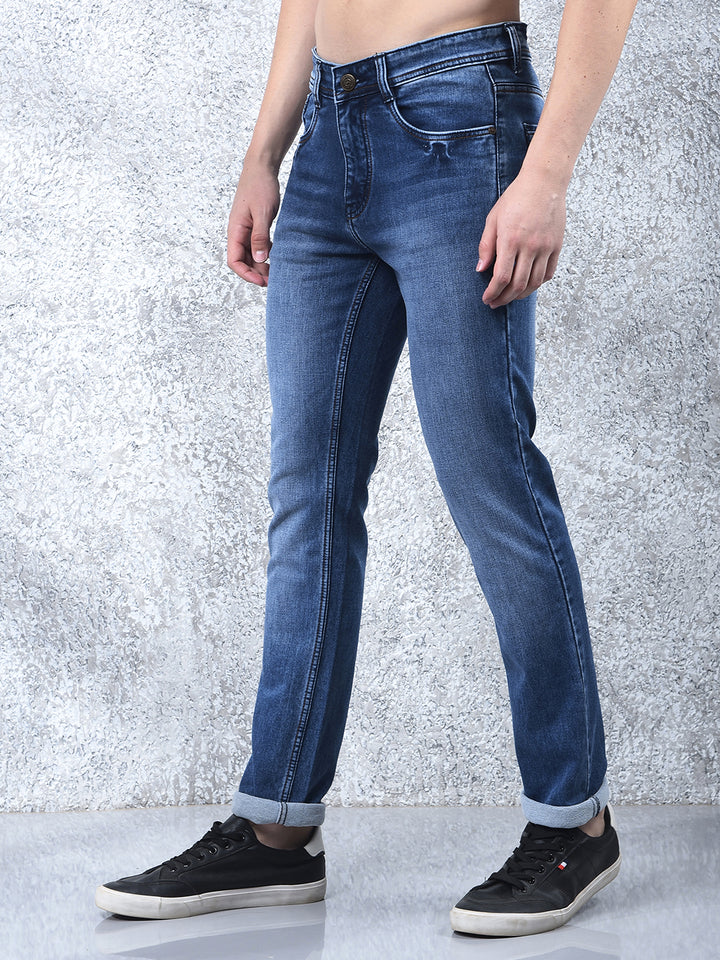 DONLAY BLUE NARROW-FIT JEANS