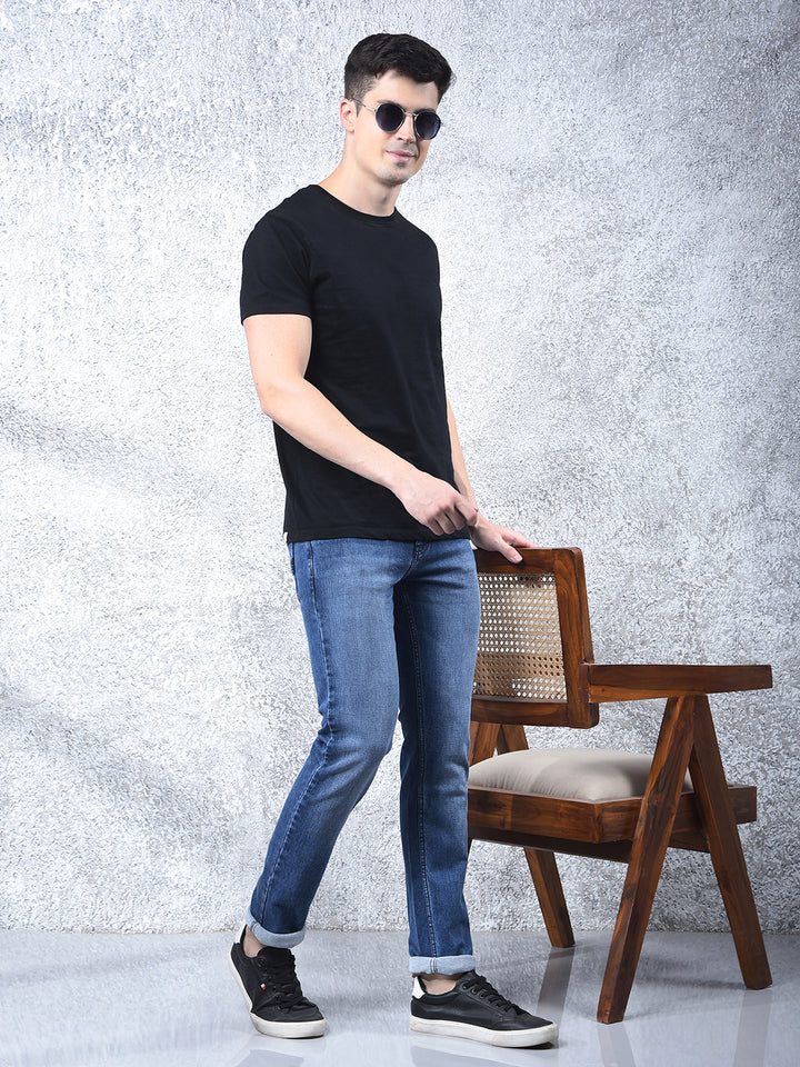 DONLAY BLUE NARROW-FIT JEANS