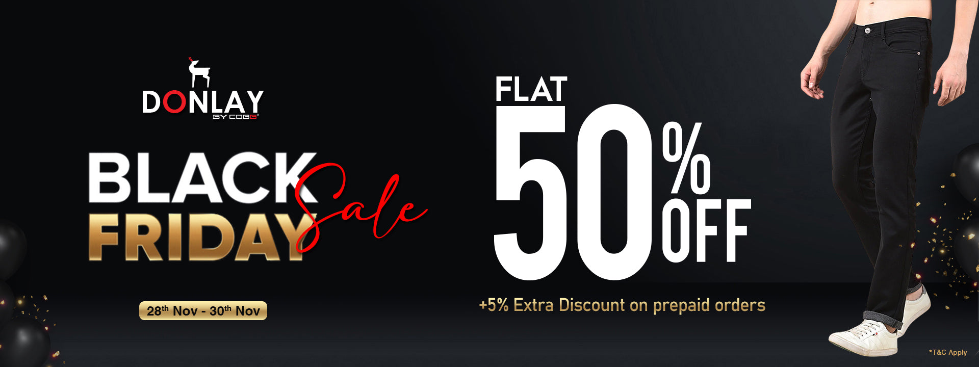 BLACK FRIDAY SALE OFFER ON DONLAY JEANS