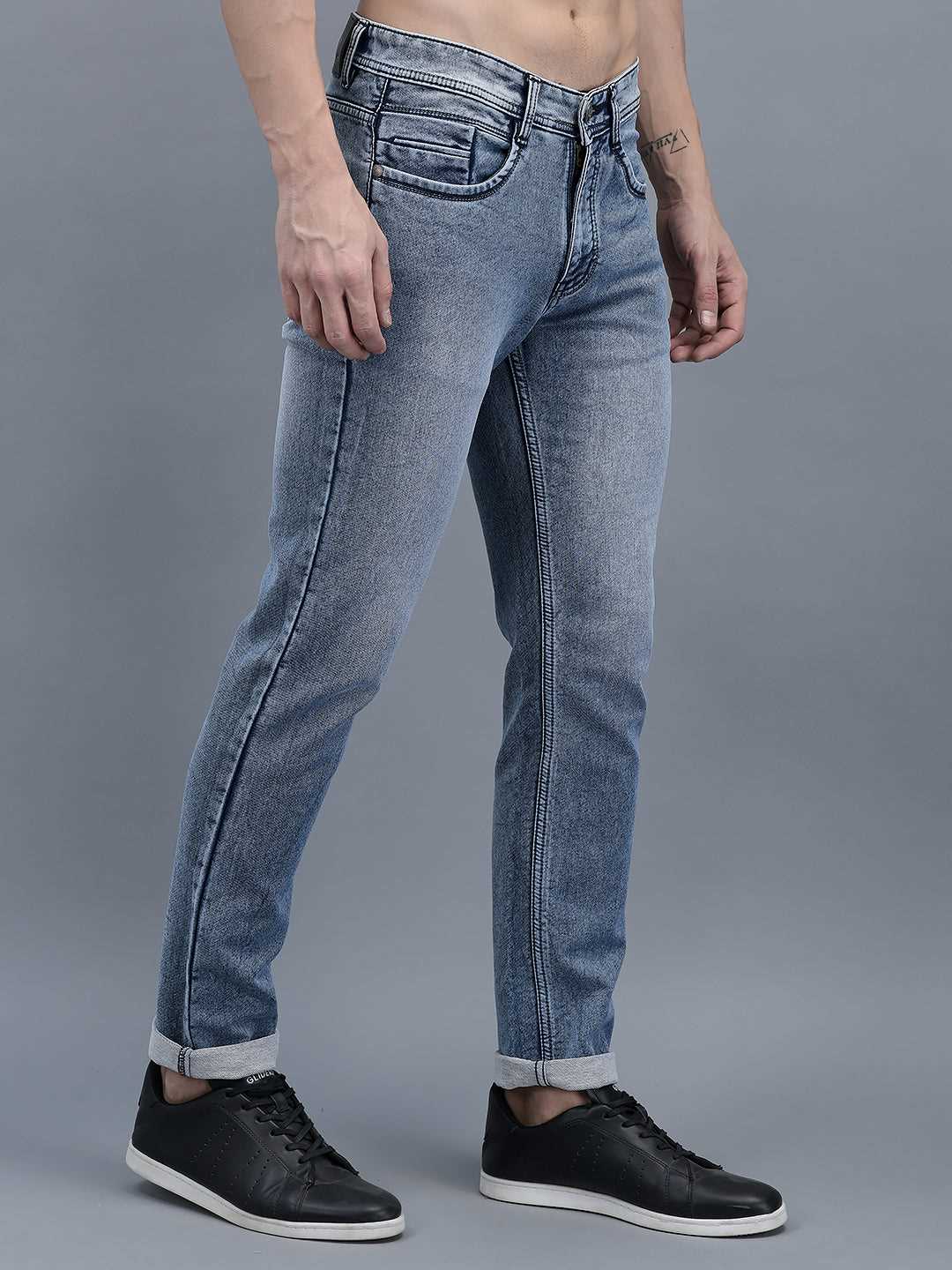 Cobb Blue Narrow Fit Jeans